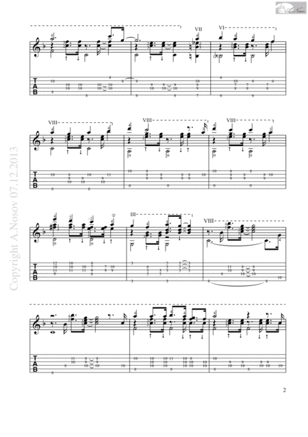 Raindrops Keep Fallin On My Head Sheet Music For Guitar Page 2