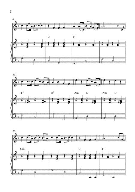 Raindrops Keep Fallin On My Head Violin Solo And Piano Accompaniment Page 2