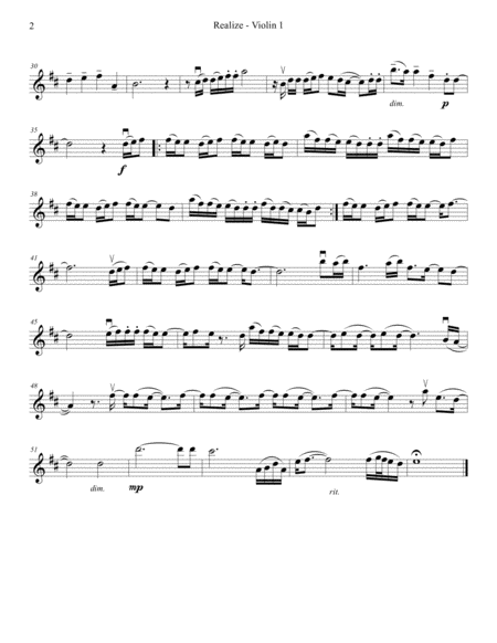 Realize String Quartet Page 2