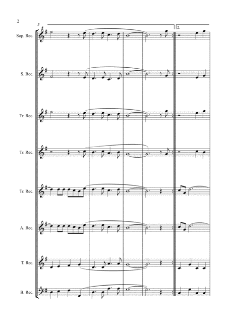 Recorder Choir Maku E Mihi Atu Page 2