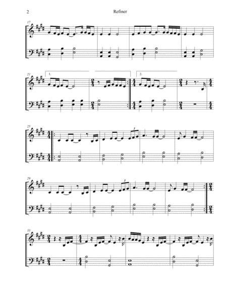 Refiner Maverick City Music Sheet Music Easy Page 2