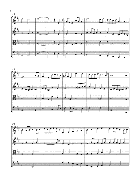 Rejoice The Lord Is King String Quartet Page 2