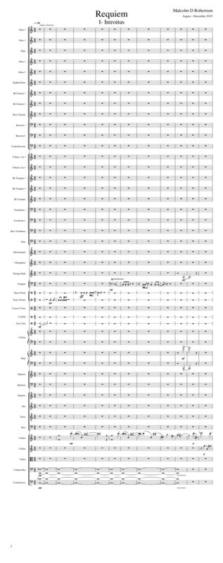 Requiem For Soloists Chorus Orchestra Page 2