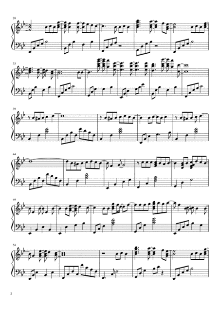 Rewrite The Stars For Solo Harp Page 2