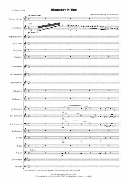 Rhapsody In Blue Brass Band Page 2