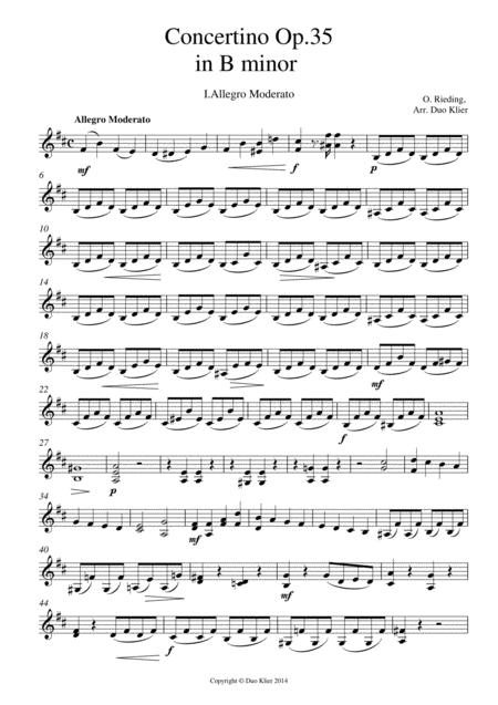 Rieding Concertino Op 35 In B Minor 2nd Violin Accompaniment Page 2