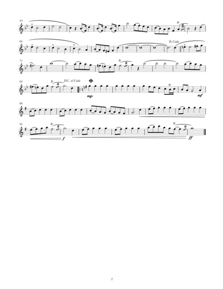 Rigaudon De Dardaus Pour Quatuor De Saxophones Satb Page 2