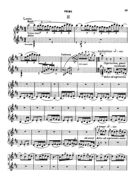 Rimsky Korsakov Sheherazade Ii For Piano Duet 1 Piano 4 Hands Pr832 Page 2