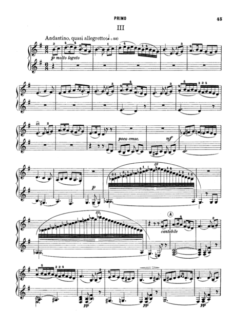 Rimsky Korsakov Sheherazade Iii For Piano Duet 1 Piano 4 Hands Pr833 Page 2