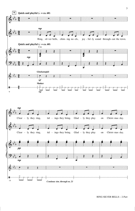 Ring Silver Bells Arr Audrey Snyder Page 2