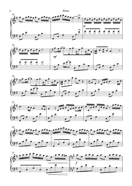 River Flows In You Arr For Quartet With Viola Or Cello Solo Page 2