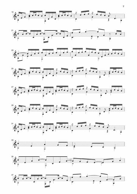 River Flows In You For Guitar Page 2