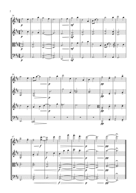 Robert Burns Ae Fond Kiss String Quartet Page 2