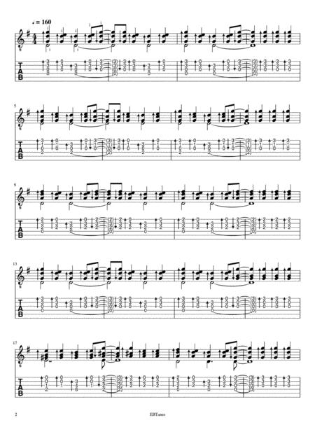 Rock And Roll Sheet Music Tab Page 2