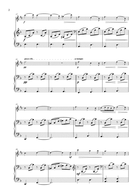 Romance Op 17 For Alto Saxophone And Piano Page 2