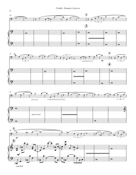 Romantic Concerto For Trombone With Piano Reduction Accompaniment Page 2