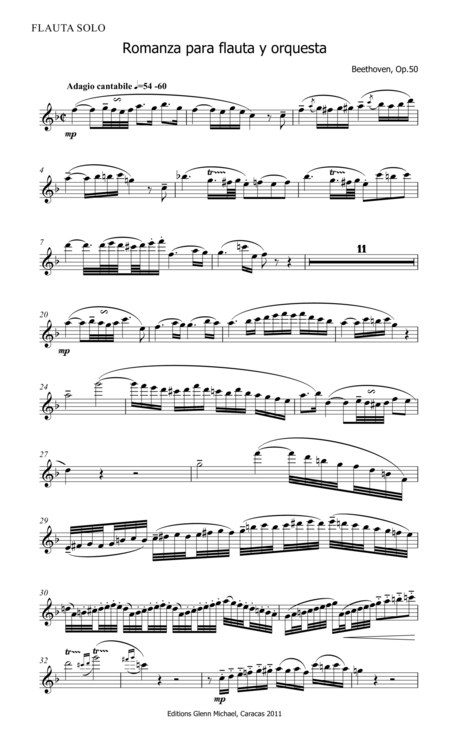 Romanza For Flute Page 2