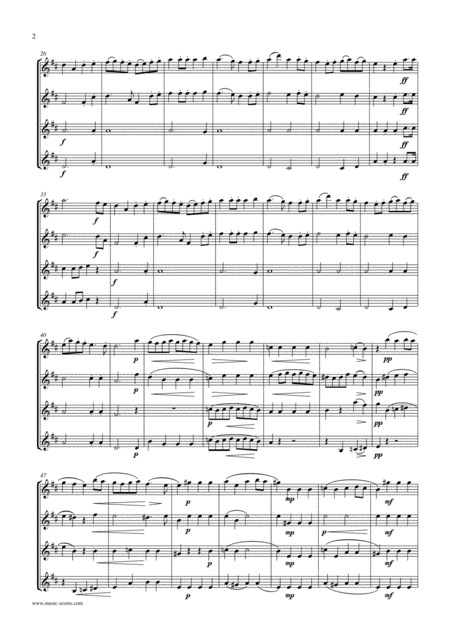 Rondeau Bridal Fanfare Oboe Quartet Page 2