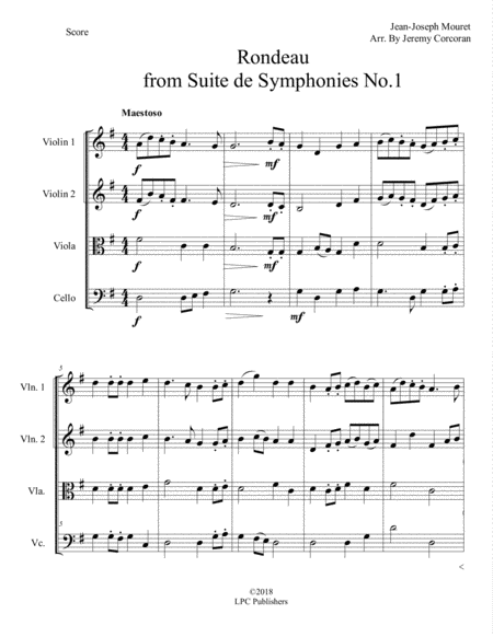 Rondeau For String Quartet Page 2