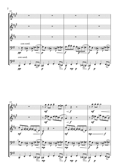 Rondo Burlesque For Brass Quintet Page 2