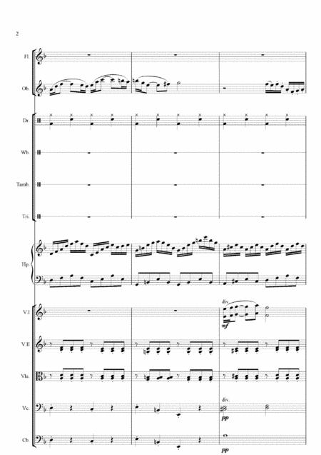 Rondo Veneziano Armonie Orchestral Score And Instruments Parts Page 2