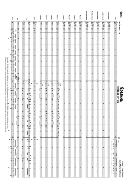 Rosanna Toto Jazz Ensemble W Vocals Score Parts Page 2