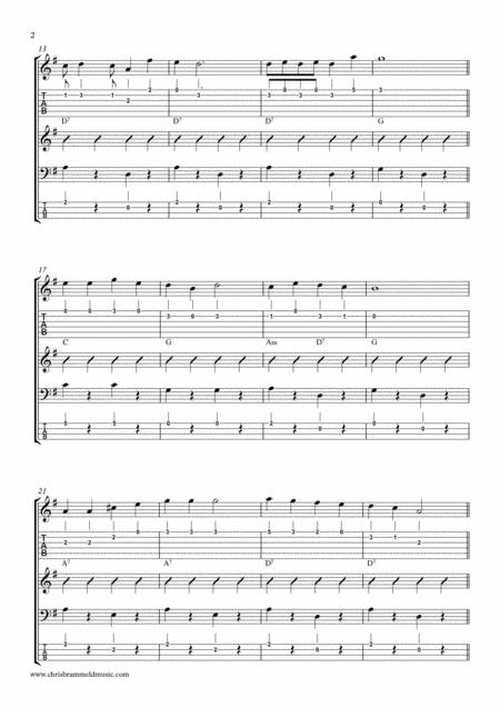 Rudolph The Red Nosed Reindeer Guitar Ukulele Ensemble Page 2