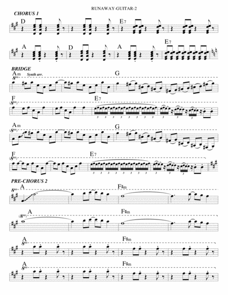 Runaway Guitar Page 2