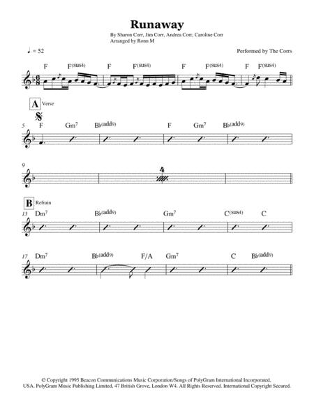 Runaway Performed By The Corrs Page 2