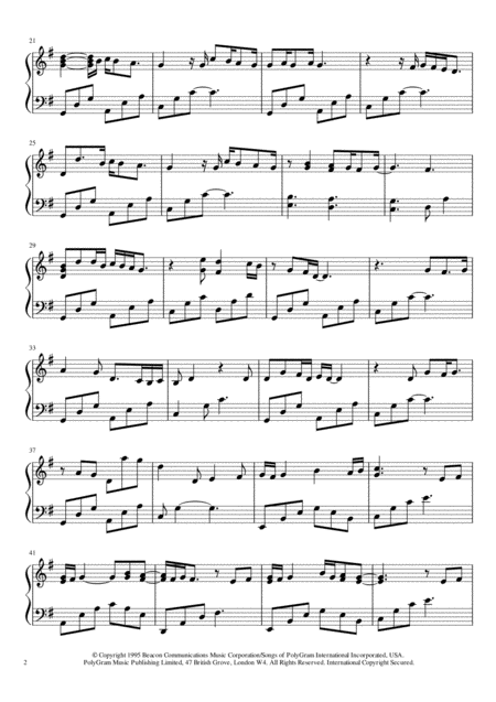 Runaway The Corrs Harp Solo Page 2