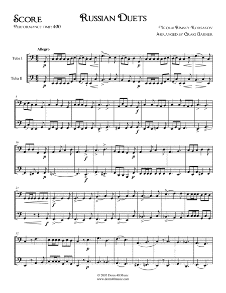 Russian Duets For Low Brass Page 2