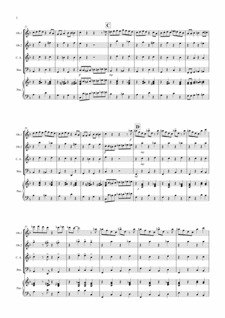 Rydal Rag For Double Reed Quartet Page 2