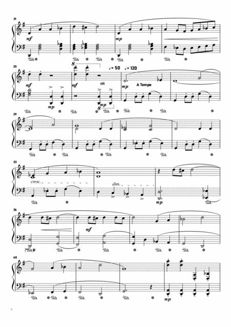 Sahara Crossing By Richard Meyer Arrangement For Piano Solo Page 2