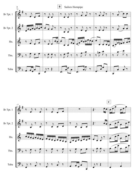 Sailors Hornpipe Page 2