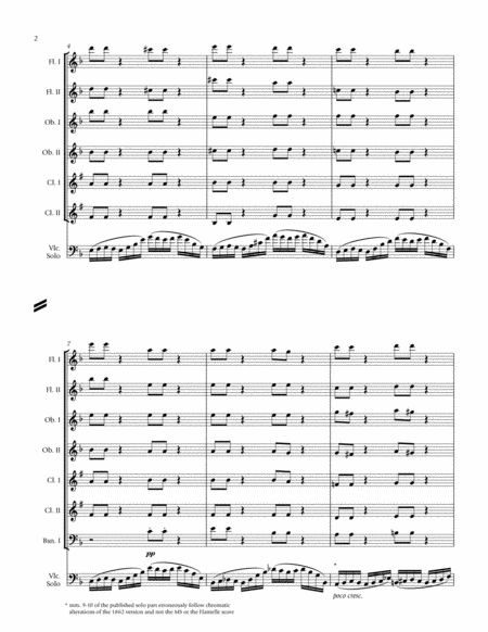 Saint Saens Suite Op 16b For Cello And Orchestra Critical Edition Score And Solo Orchestral Parts Page 2