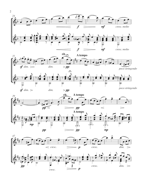 Salut D Amour Violin And Guitar Score And Parts Page 2