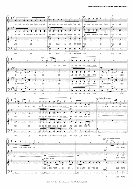 Salve Regina Satb Page 2