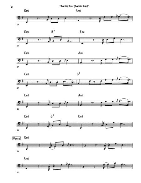 Same Old Story Same Old Song Bass Guitar Page 2