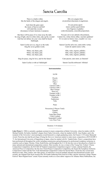 Sancta Caecilia Page 2