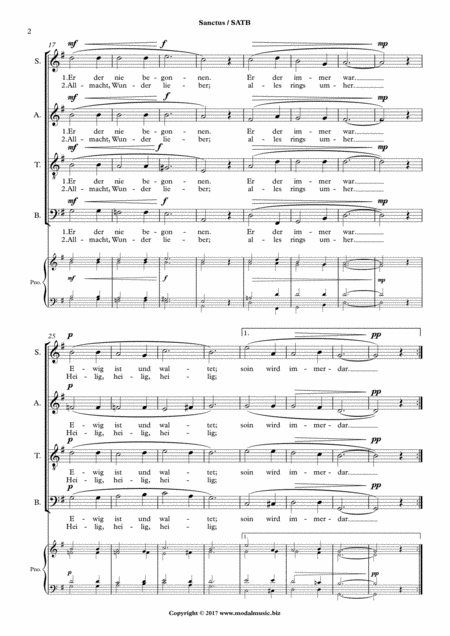 Sanctus Satb Page 2