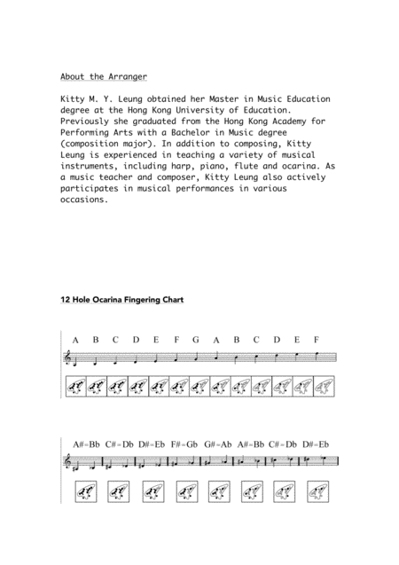 Santa Claus Is Comin To Town Ocarina Duet Or Solo Page 2