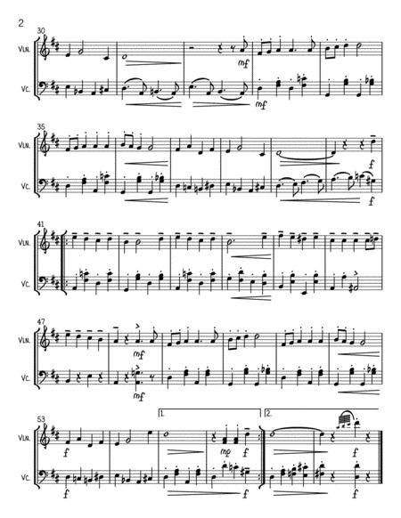 Santa Claus Is Comin To Town Violin Cello Duet Page 2