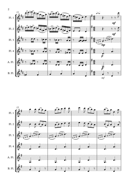 Sarabanda And Gavotta For Tenor Saxophone Piano Page 2