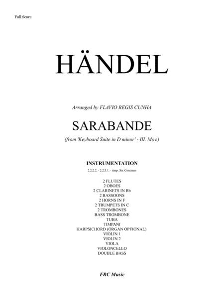 Sarabande From Keyboard Suite In D Minor Iii Mov For Orchestra Page 2