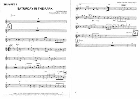 Saturday In The Park Vocal With Small Band 5 Horns Key Of Cm Page 2