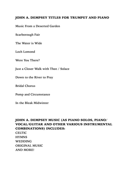 Scarborough Fair Trumpet And Piano Page 2