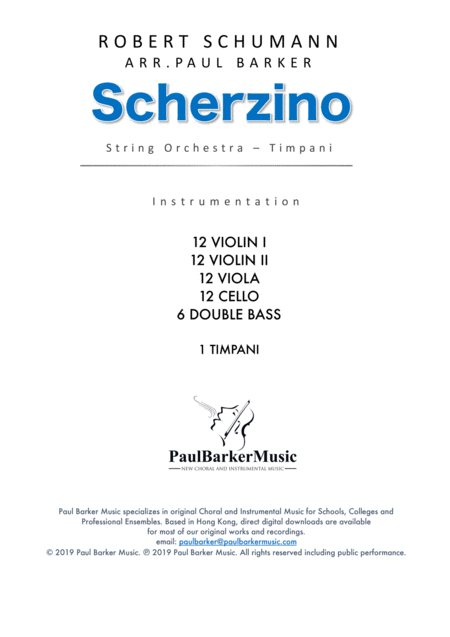 Scherzino Score Parts Page 2