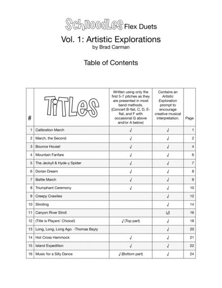 Schnoodles 32 Easy Flex Duets For Band Bb Sax Tenor Soprano Page 2