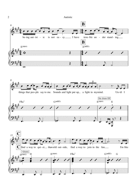 Schubert Am See In D Major For Voice Piano Page 2