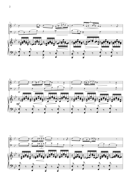 Schubert Ave Maria For Piano Trio Ps101 Page 2